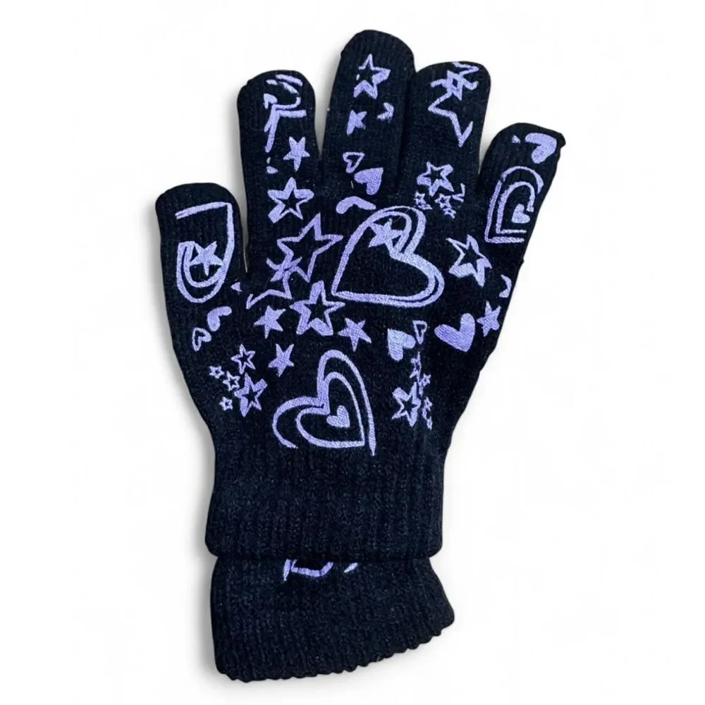 NWOT Sassy Target Knit Girls Gloves